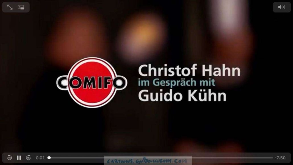 Christoph Hahn, Comifo, im Gespräch mit Guido Kühn