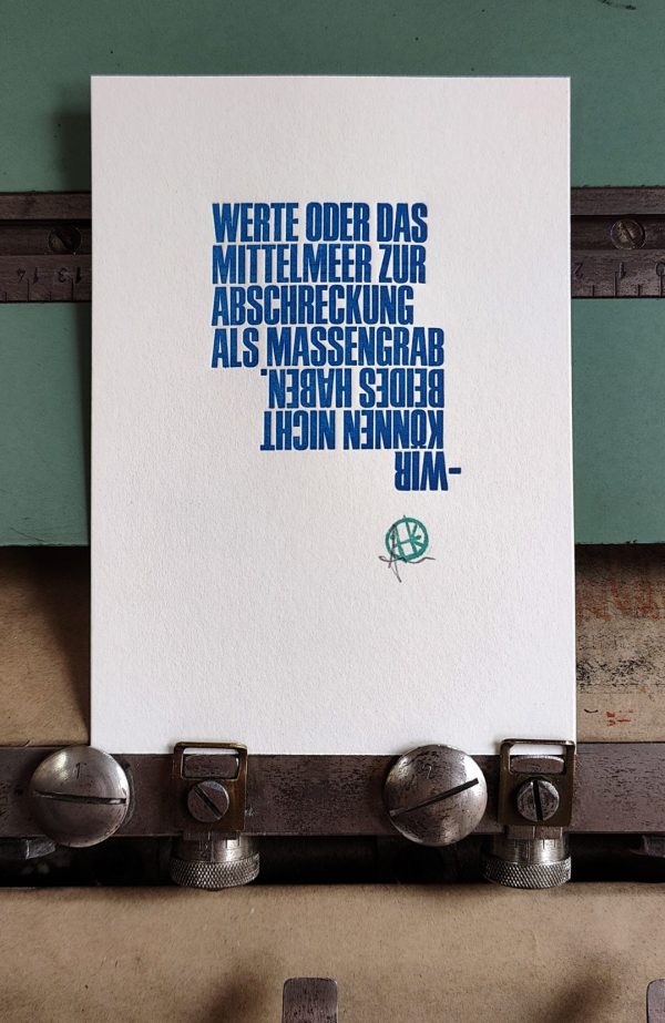 Werte und Mittelmeer