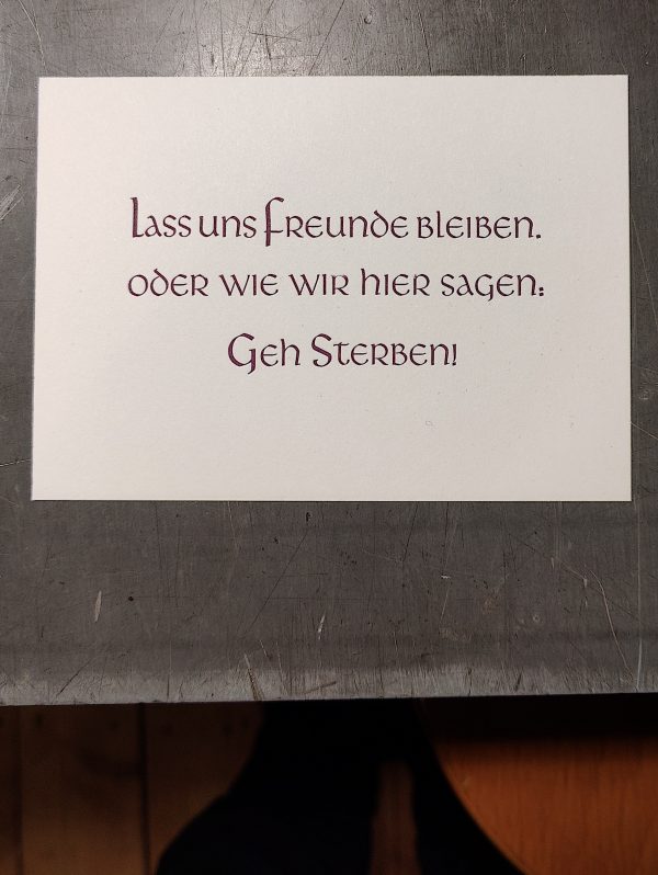 Freunde bleiben