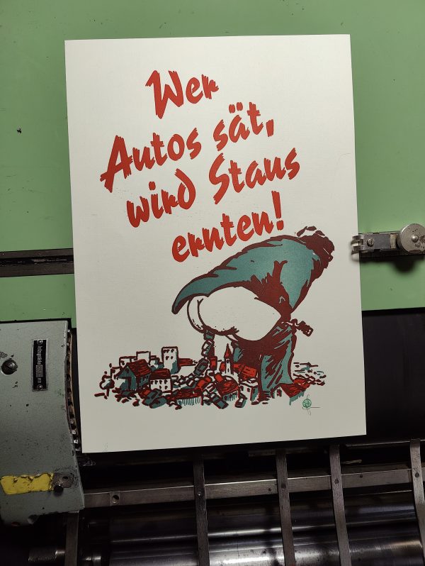 Staus ernten 42 x 30cm – Bild 5