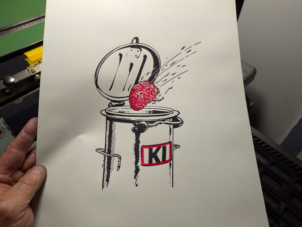 KI (Tonne) 42 x 30cm – Bild 9