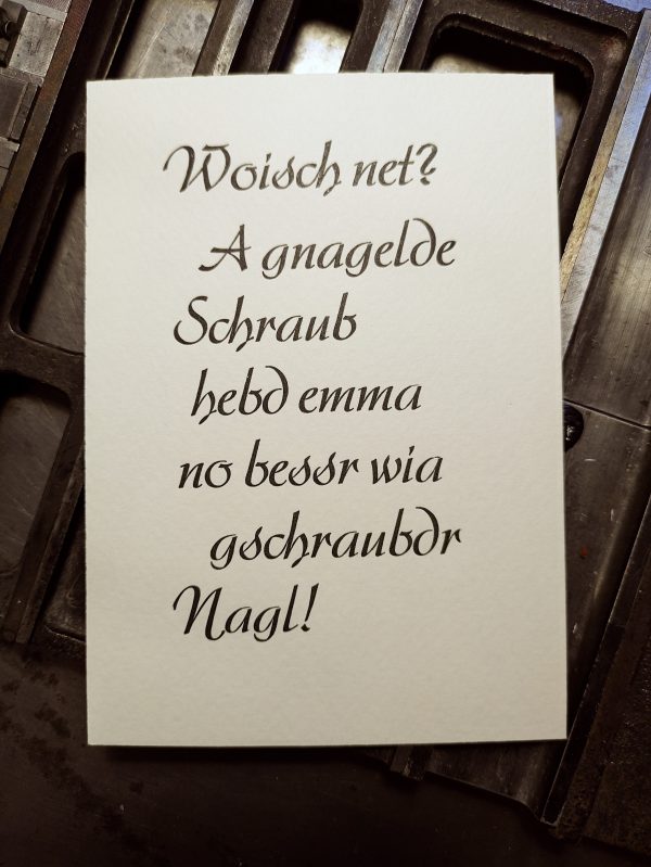 Gnagelde Schraub