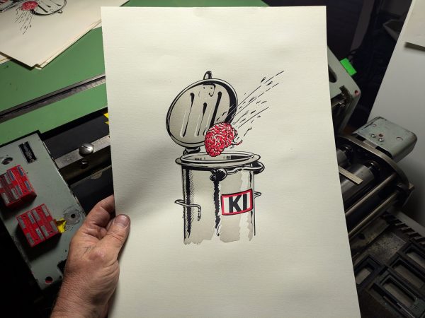 KI (Tonne) 42 x 30cm – Bild 6