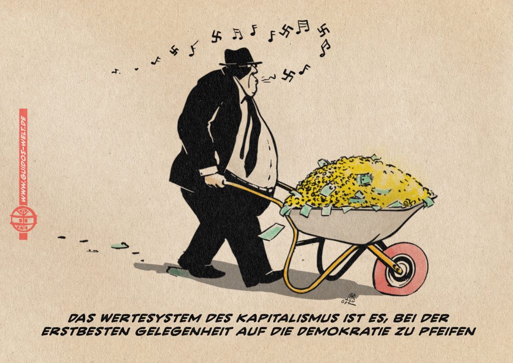 Der Kapitalismus ist die Grundlage der Demokratie, braucht diese aber nicht.