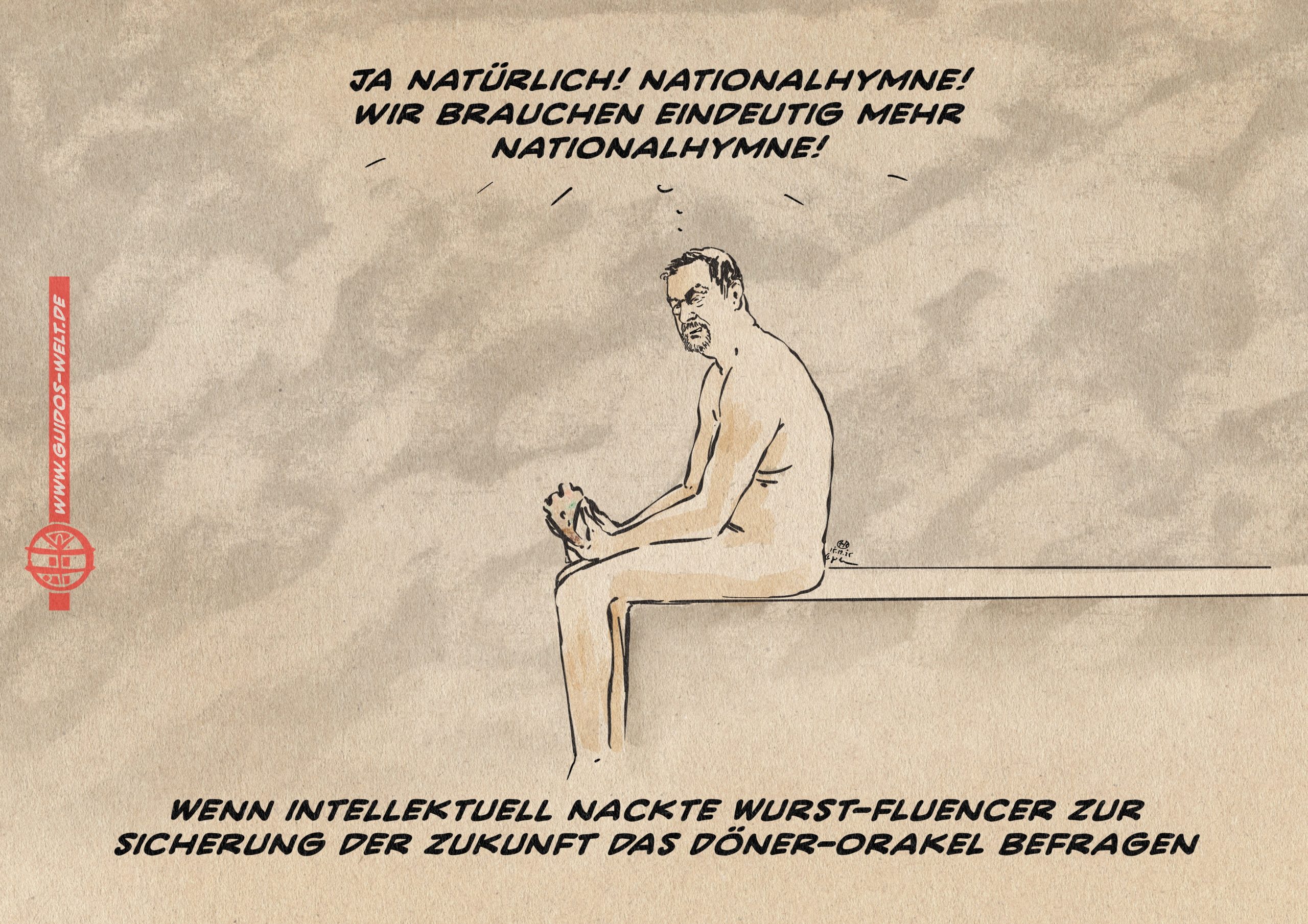 Die Blöße des Wurstfluencers