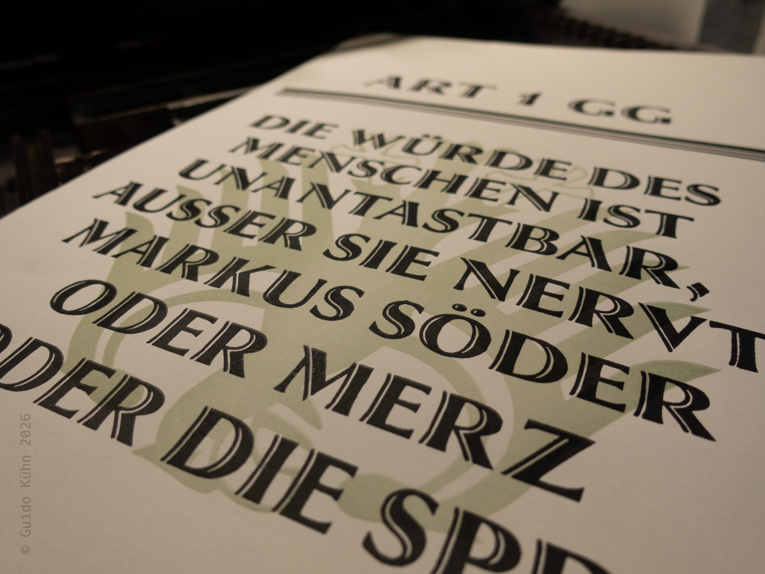 Die Würde des Menschen