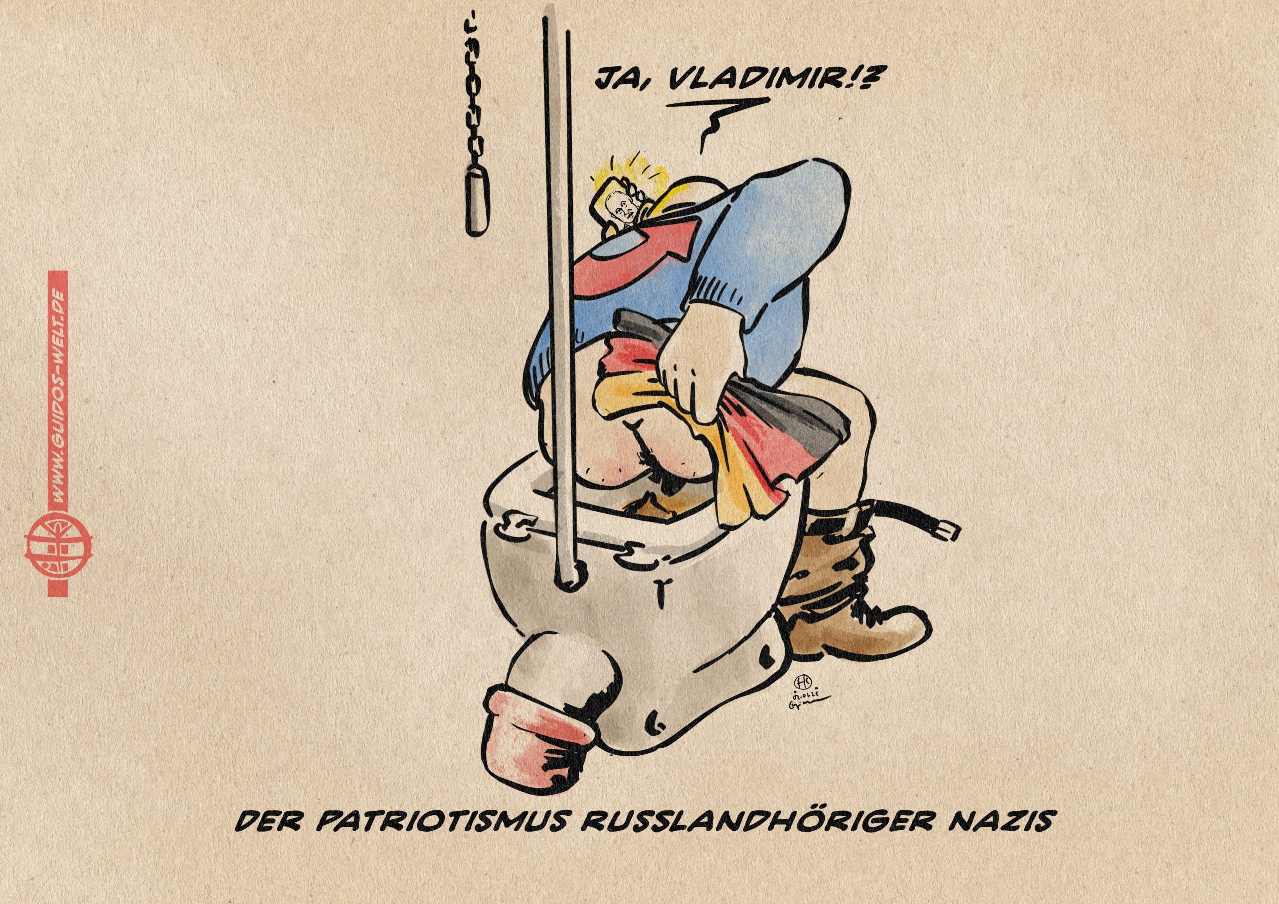 Der Patriotismus der Apparatschik-Nazis