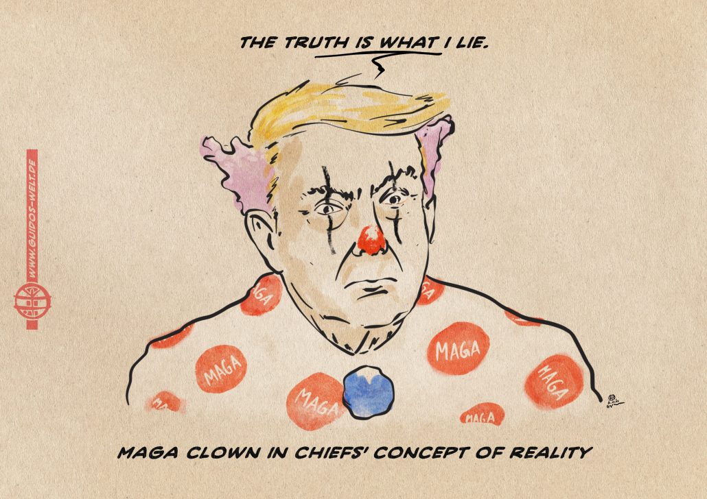 The Maga Clown in Chief