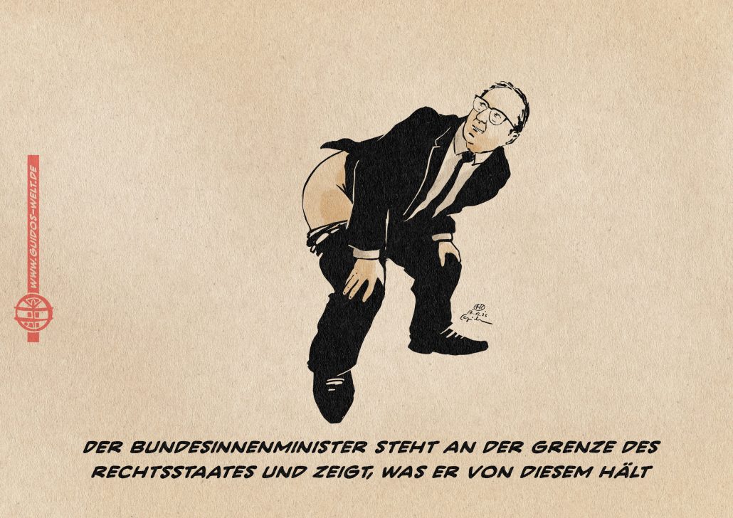 Rechtsstaatliche Abschiedsgrüße