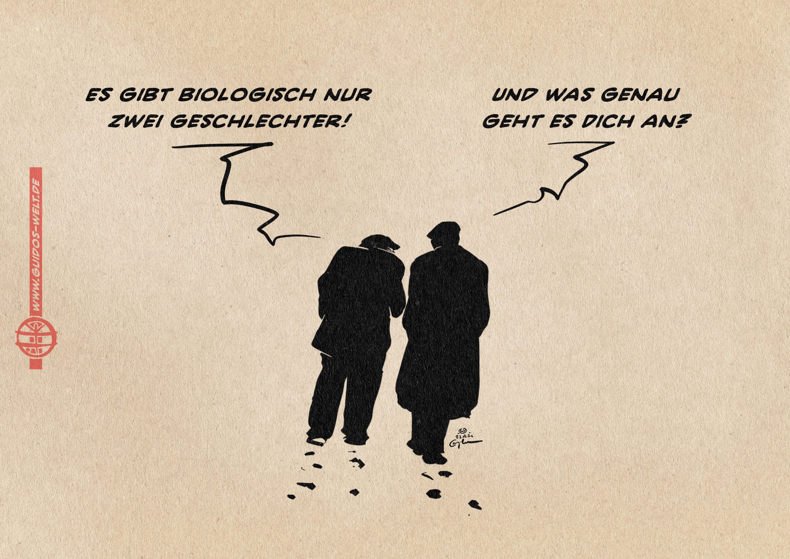 Was geht es Dich an!?