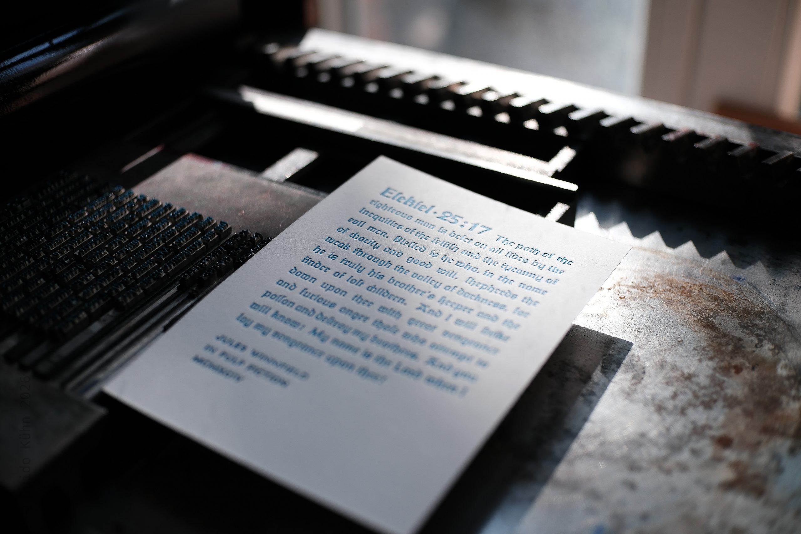 Ezekiel 25:17 und die drei Komplikationen