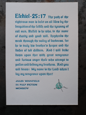 Esekiel 25:17 – Bild 1