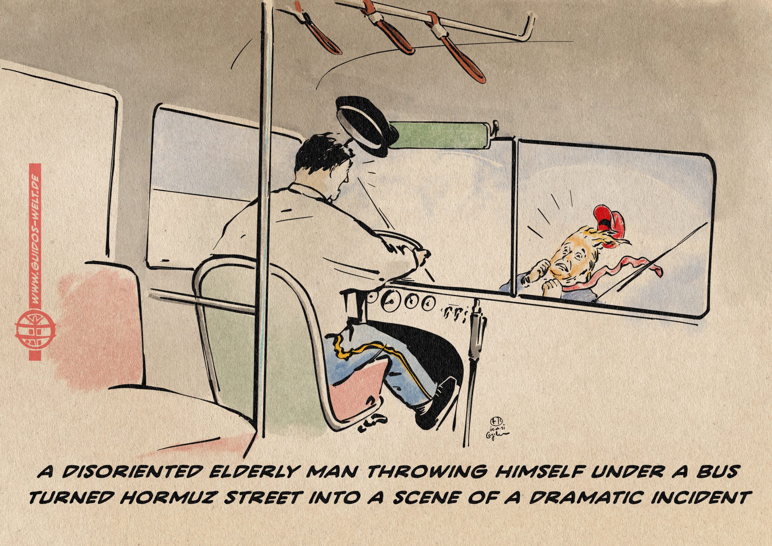 Sleepy Don takes the bus