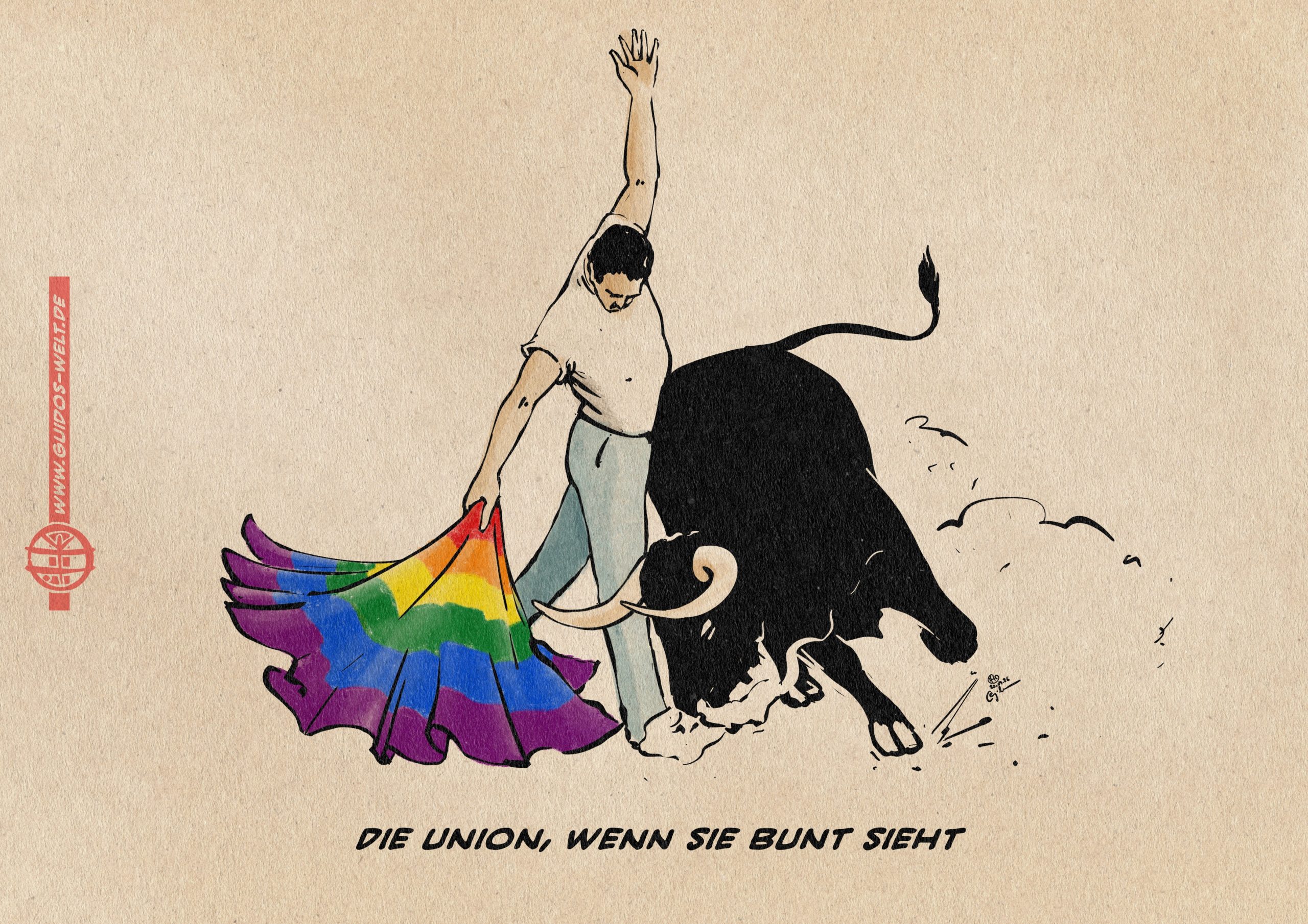 Die Union, wenn sie bunt sieht