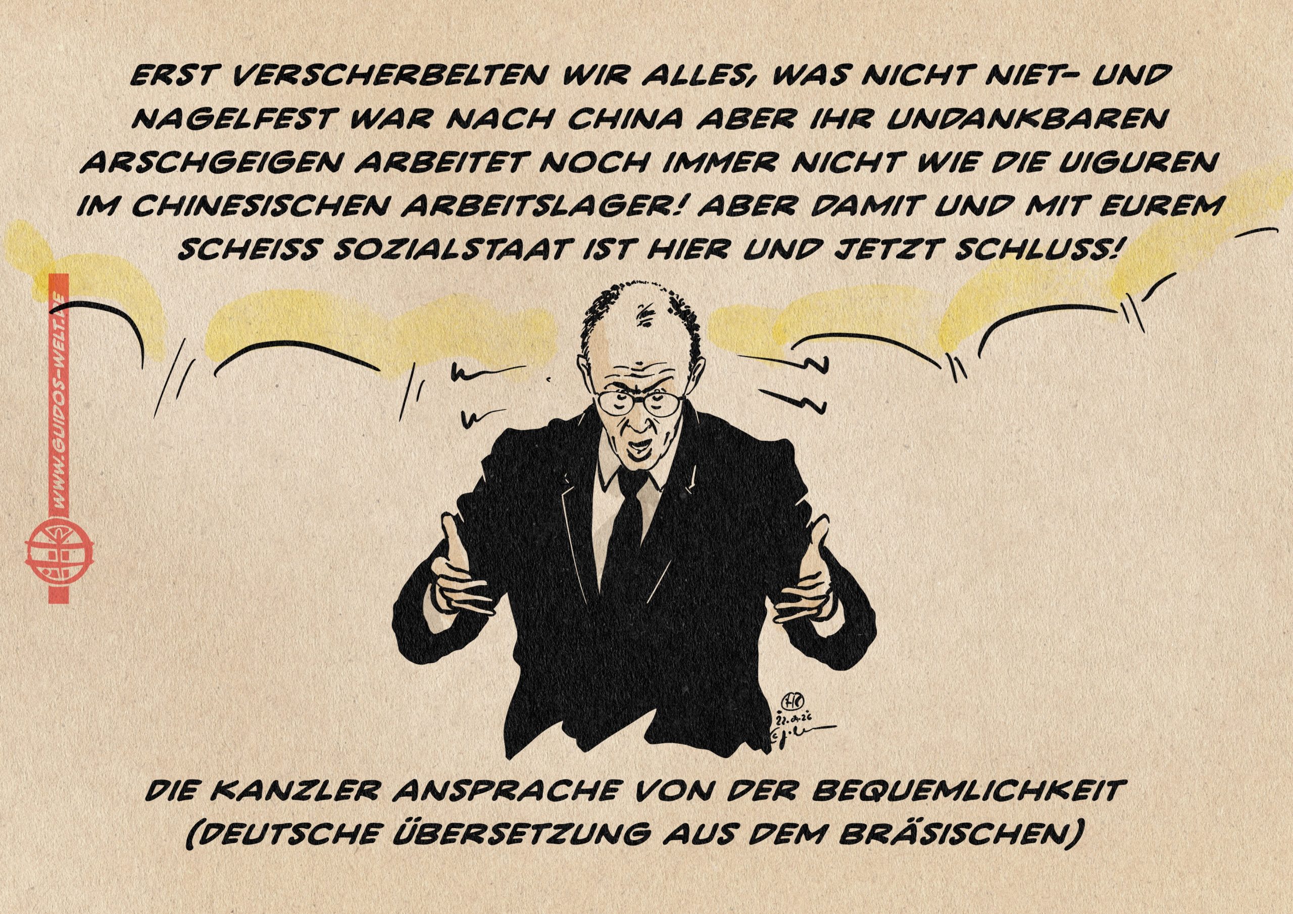 Bequemlichkeit my ass!