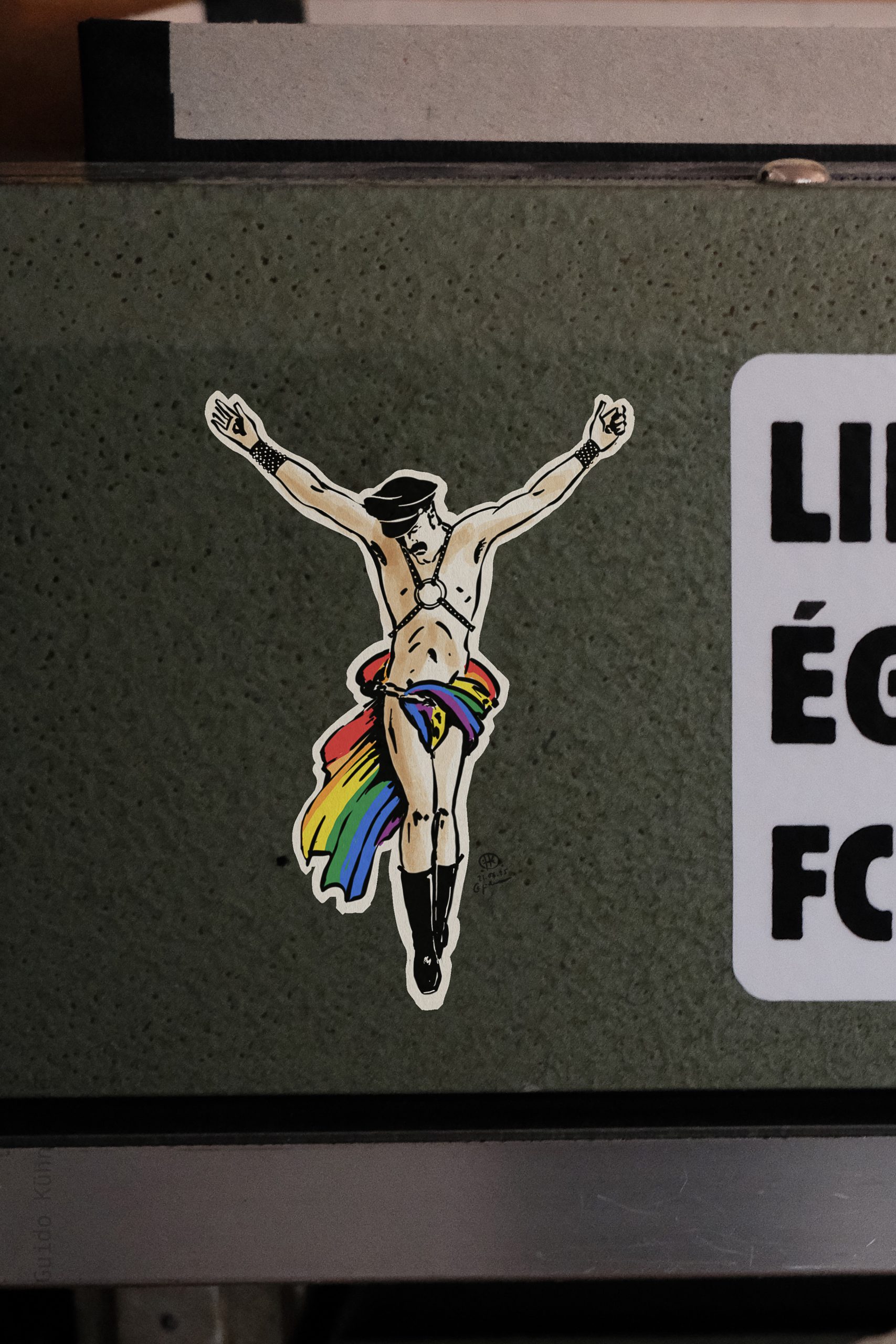 Sticker Jesus Gay